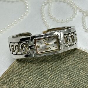 Two-Tone Embassy Cuff Watch